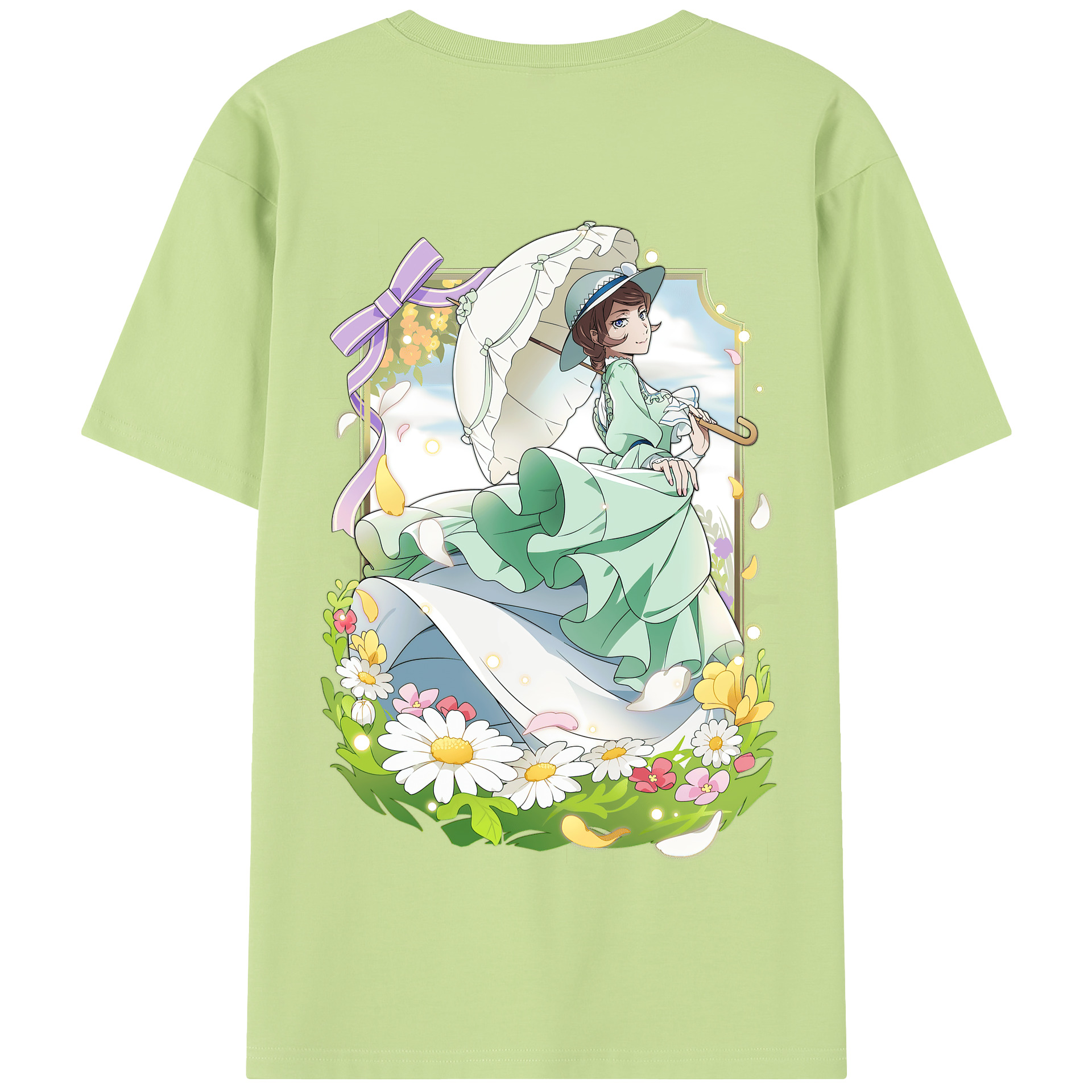 （画像用） 文豪ストレイドッグス Bungo Stray Dogs 綿100％半袖Tシャツ（背面プリント）